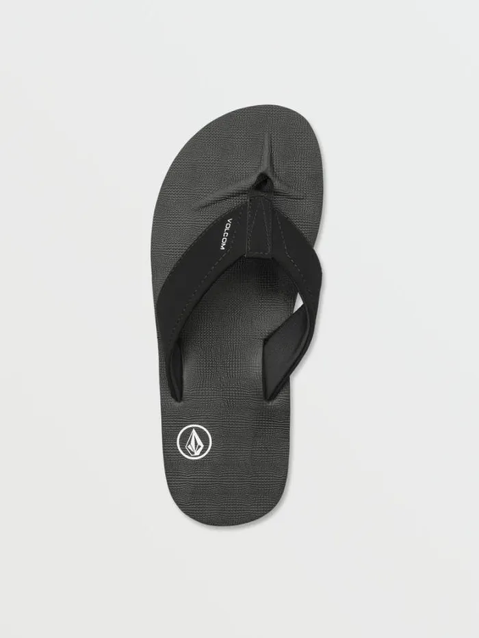Mens Sandals Volcom Victor Sandals 8211 Black