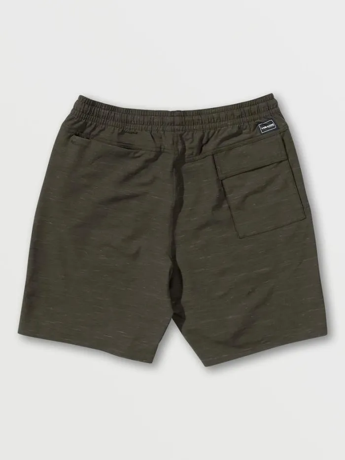 Mens Shorts Volcom Wrecpack Hybrid Shorts 8211 Black