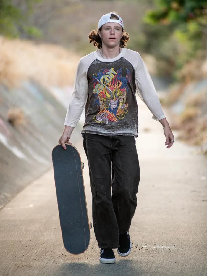 Mens TShirts and Tanks Volcom Skate Vitals Collin Provost Raglan Short Sleeve Tee 8211 Black