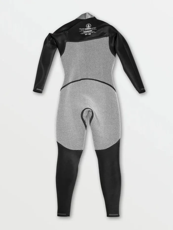 Mens Wetsuits Volcom Modulator 43mm Chest Zip Fullsuit 8211 Black