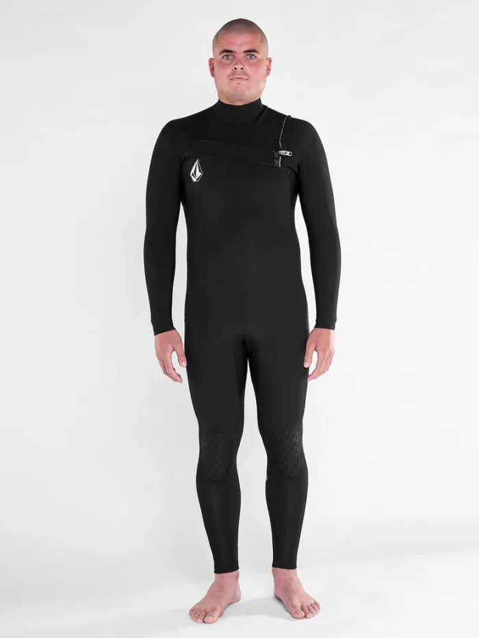 Mens Wetsuits Volcom Modulator 43mm Chest Zip Fullsuit 8211 Black