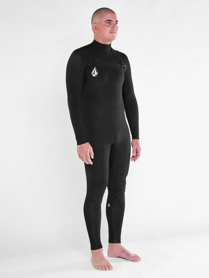Mens Wetsuits Volcom Modulator 43mm Chest Zip Fullsuit 8211 Black