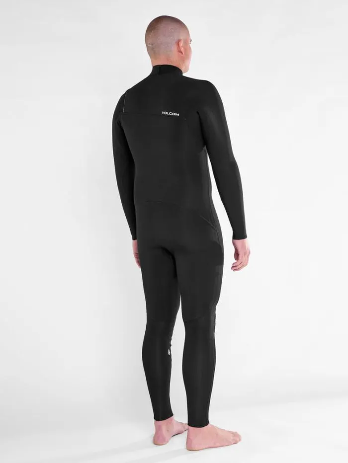 Mens Wetsuits Volcom Modulator 43mm Chest Zip Fullsuit 8211 Black