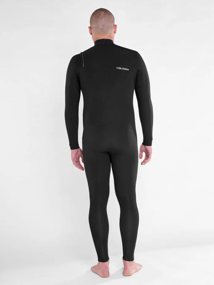 Mens Wetsuits Volcom Modulator 43mm Chest Zip Fullsuit 8211 Black