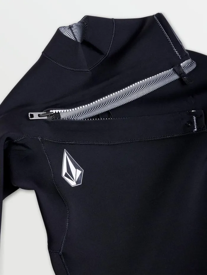 Mens Wetsuits Volcom Modulator 43mm Chest Zip Fullsuit 8211 Black