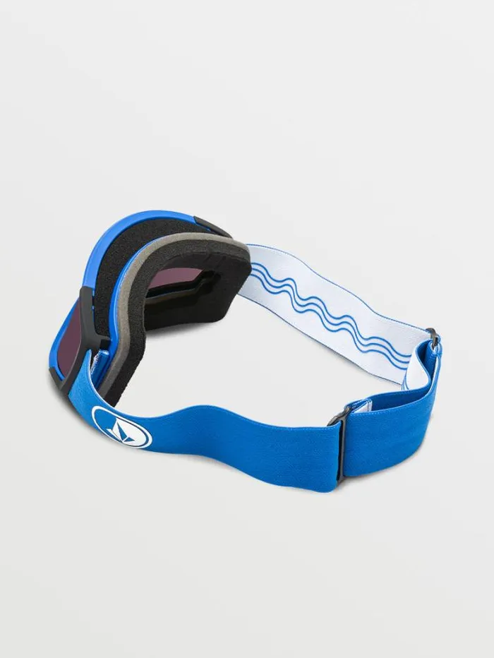 MensWomensKids Goggles Volcom Attunga Youth Goggle 8211 BlackBlue Light BronzeBL