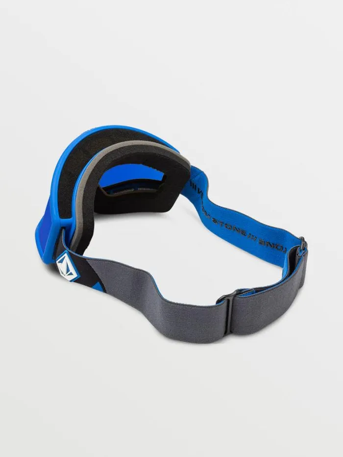 MensWomensKids Goggles Volcom Yae Goggle 8211 BlueDark Grey Blue ChromeBL