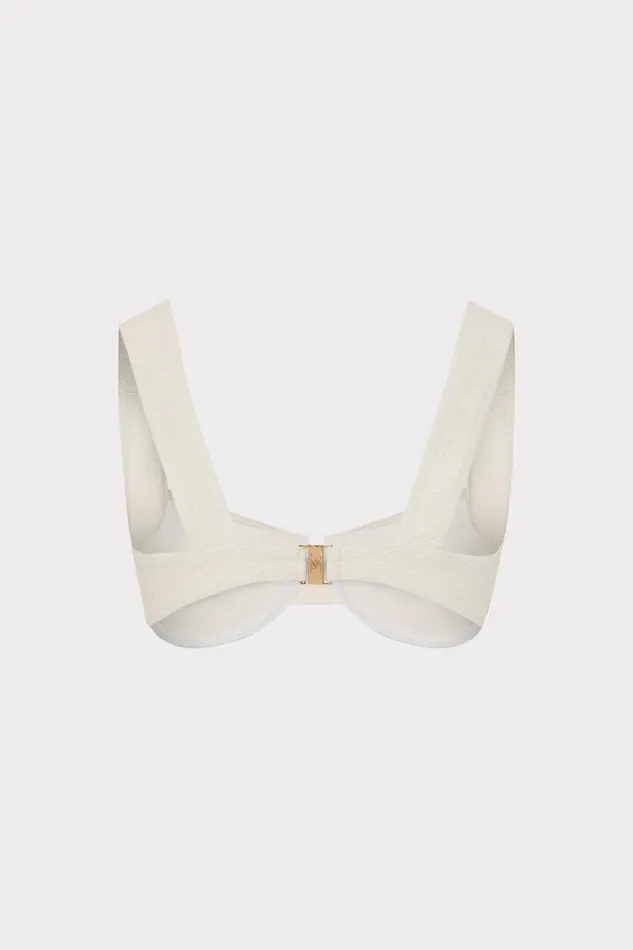 Milly Chevron Underwire Bikini Top Beigegold Women Bikinis Milly Chevron Underwire Bikini Top Beigegold Women Bikinis