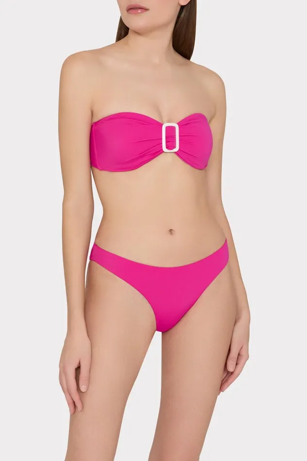 Milly Margot Bandeau Top Hot Pink Women Bikinis Milly Margot Bandeau Top Hot Pink Women Bikinis