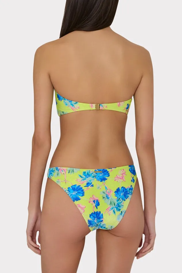 Milly Margot Floating Cosmos Bikini Bottom Neon Yellow Women Swim and Coverups Milly Margot Floating Cosmos Bikini Bottom Neon Yellow Women Swim and Coverups