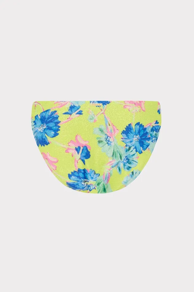 Milly Margot Floating Cosmos Bikini Bottom Neon Yellow Women Swim and Coverups Milly Margot Floating Cosmos Bikini Bottom Neon Yellow Women Swim and Coverups