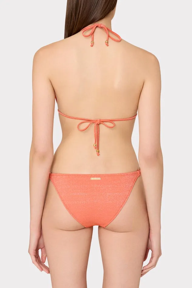 Milly Metallic Ring Bikini Bottom Orangesilver Women Bikinis Milly Metallic Ring Bikini Bottom Orangesilver Women Bikinis