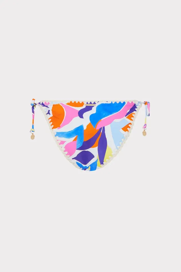 Milly Painted Bloom Bikini Bottom Blue Multi Women Bikinis Milly Painted Bloom Bikini Bottom Blue Multi Women Bikinis