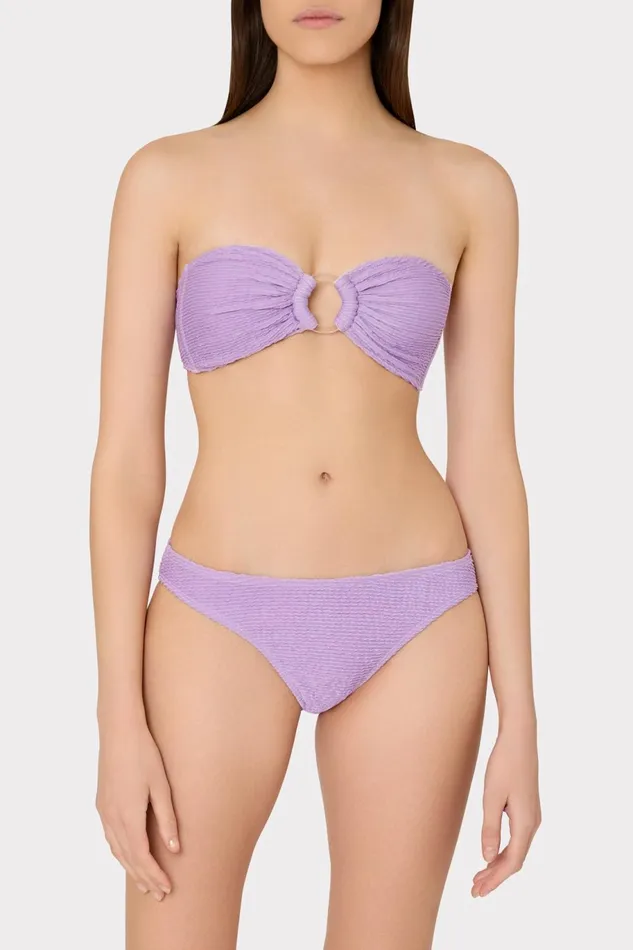Milly Venus Bandeau Top Orchid Women Swim and Coverups