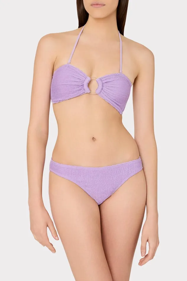 Milly Venus Bandeau Top Orchid Women Swim and Coverups