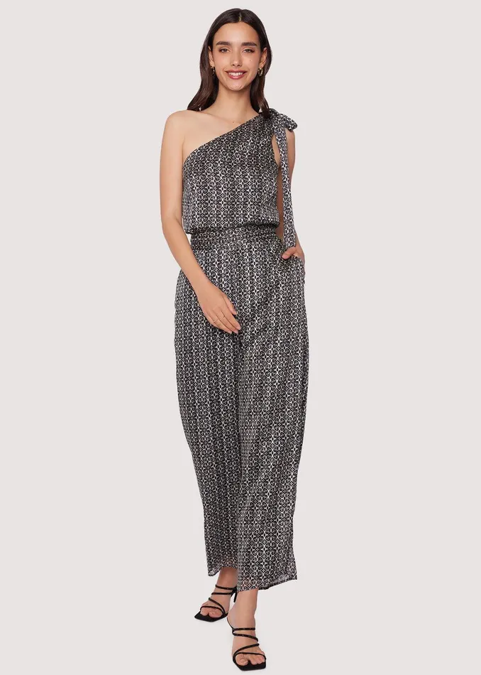 Mira Jumpsuit Blackivorymulti Women Lost Wander Romper And Jumpsuits