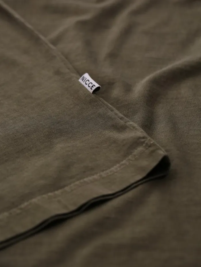 NICCE TShirts Mens NICCE Mercury Oversized TShirt Juniper Green
