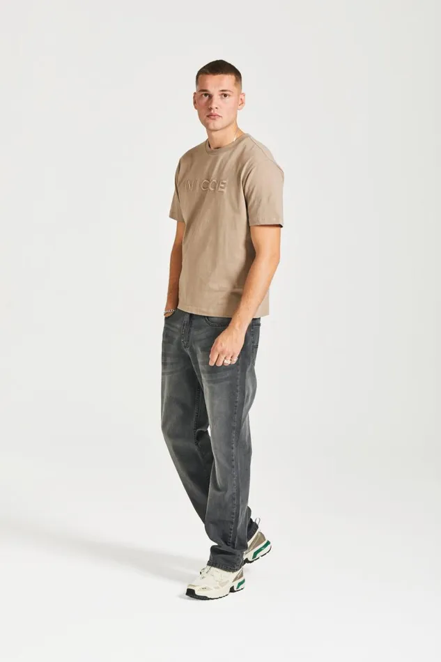 NICCE TShirts Mens NICCE Mercury Short Sleeve TShirt Taupe