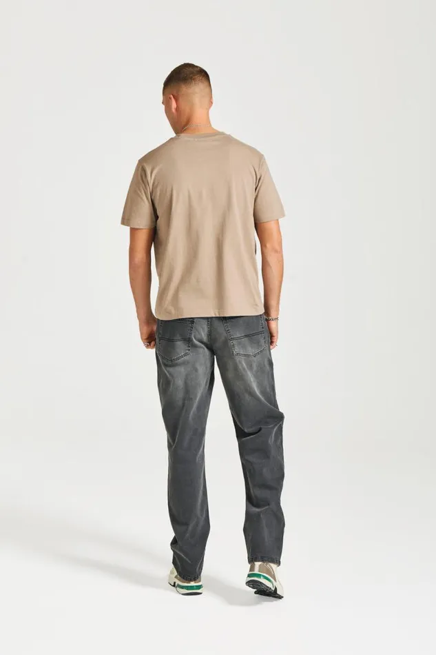 NICCE TShirts Mens NICCE Mercury Short Sleeve TShirt Taupe