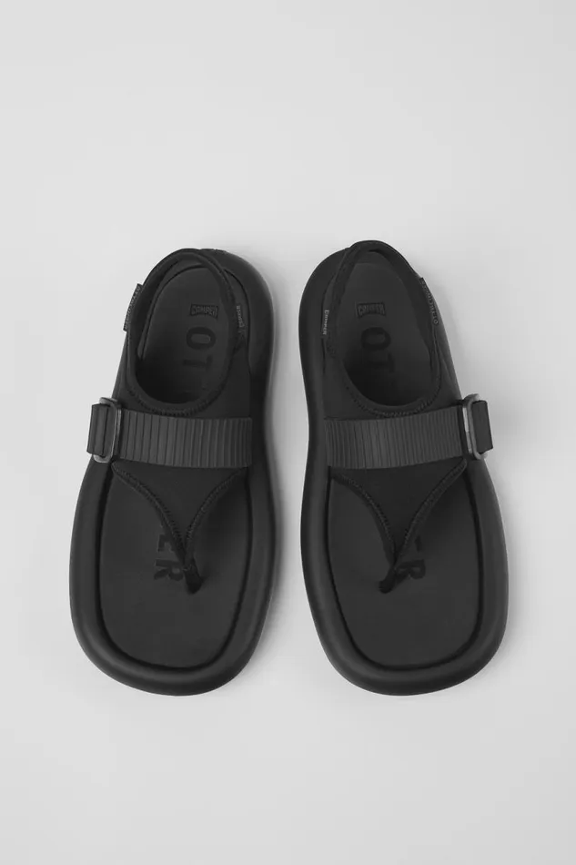 Non Leather Shoes Men Camper Camper X Ottolinger Black Sandals By Camper X Ottolinger Non Leather Shoes Men Camper Camper X Ottolinger Black Sandals By Camper X Ottolinger