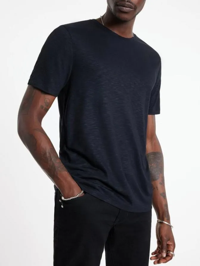 PARK CREWNECK Black Clothing John Varvatos TShirts