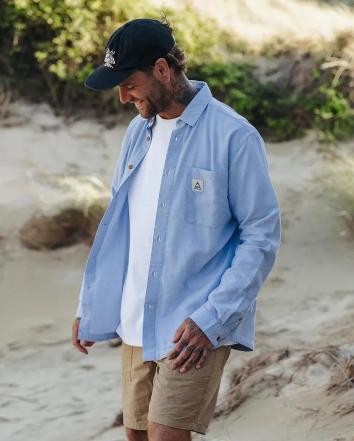 Passenger Clothing Arica Organic Shirt Chambray Men Shirts