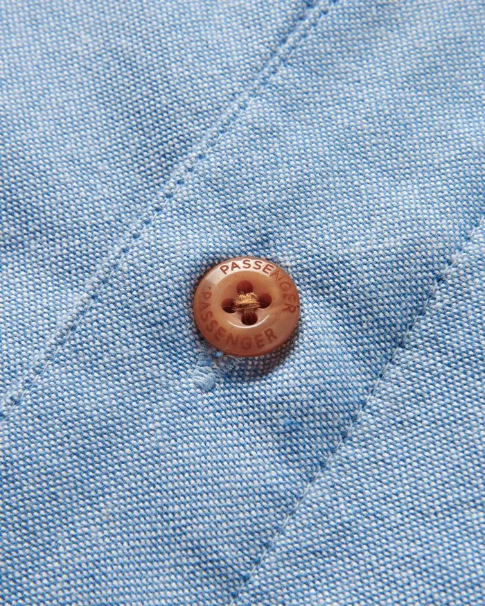 Passenger Clothing Arica Organic Shirt Chambray Men Shirts