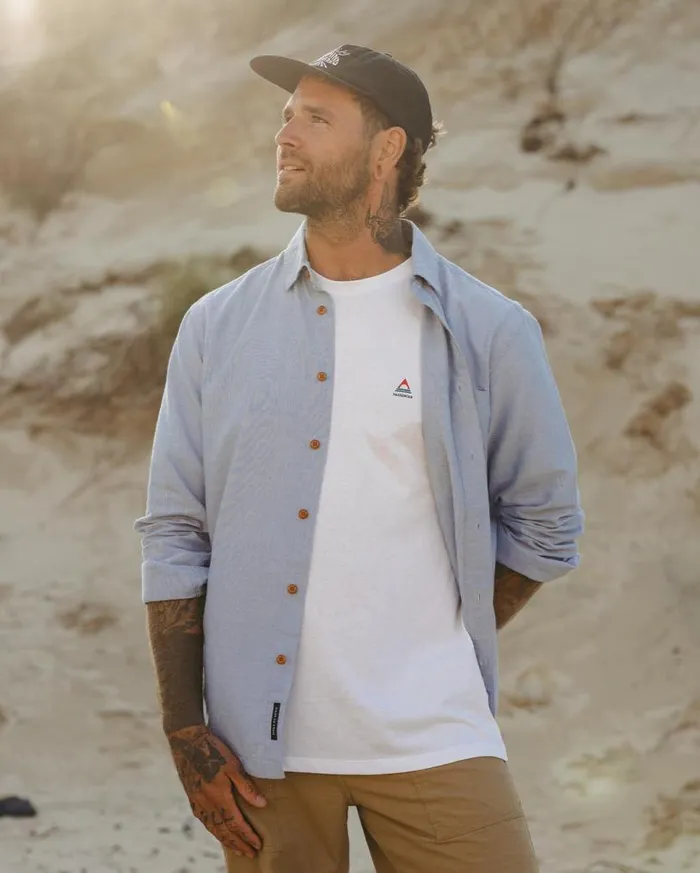Passenger Clothing Arica Organic Shirt Chambray Men Shirts