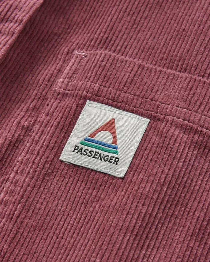 Passenger Clothing Backcountry Cord Shirt Crushed Berry Men Shirts