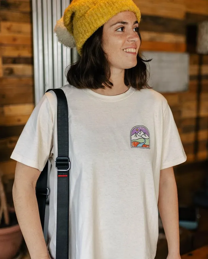 Passenger Clothing Friday Collective Recycled Cotton TShirt Birch Women Tops and TShirts