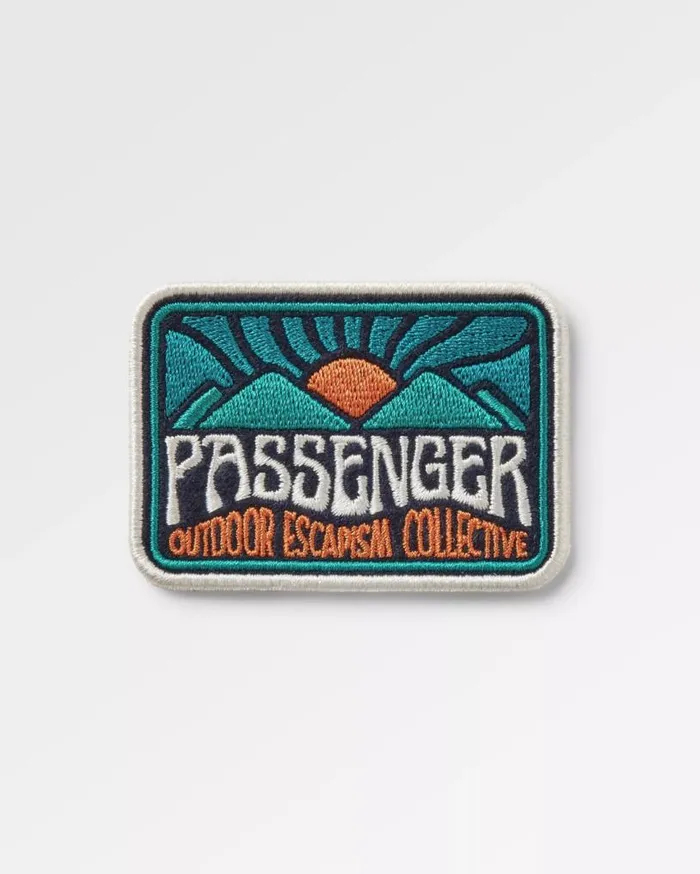 Passenger Clothing Golden Hour Patch Deep Navy WomenMen Backpacks and Bags