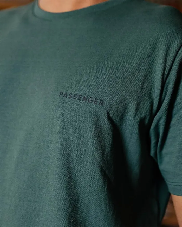 Passenger Clothing Made To Roam Recycled Cotton TShirt Deep Ocean Men TShirts and Vests