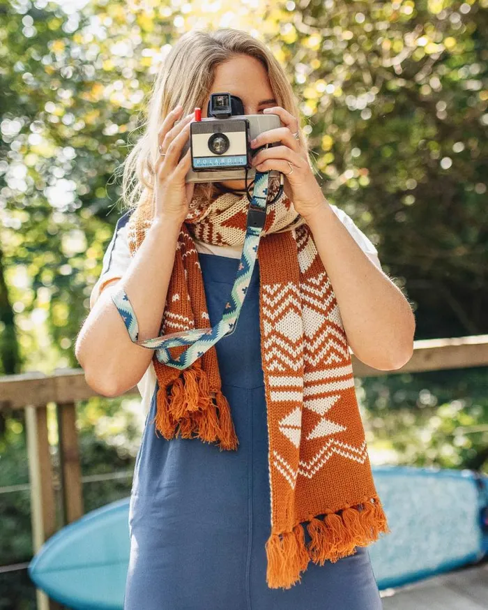 Passenger Clothing West Coast Recycled Acrylic Scarf Glazed Ginger Women Scarves and Neckwear