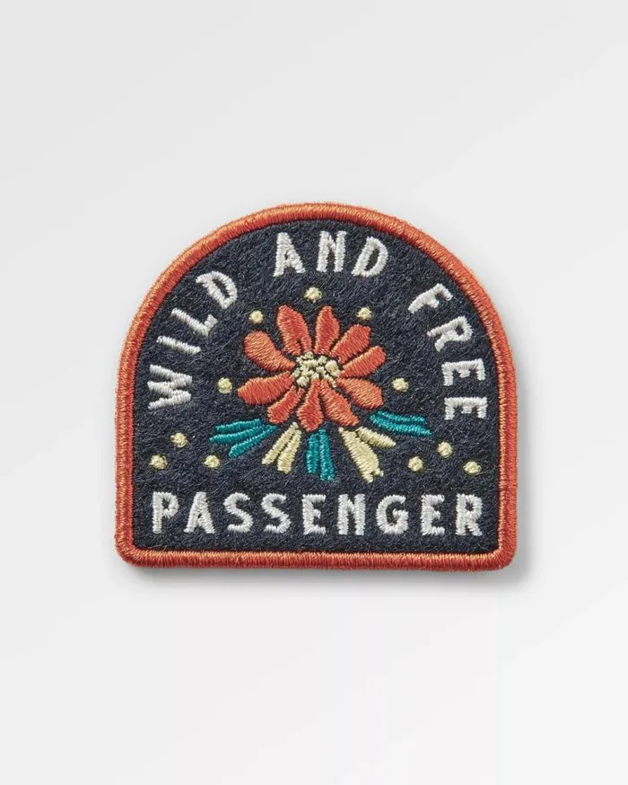 Passenger Clothing Wild And Free Patch Deep Navy WomenMen Backpacks and Bags