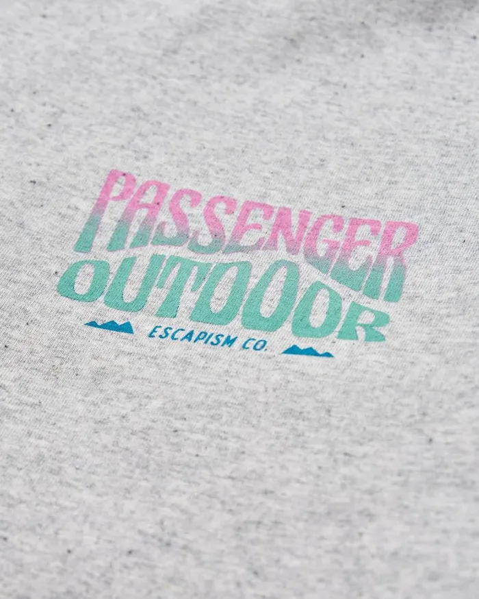 Passenger Clothing Yuca Recycled Relaxed Fit TShirt Grey Marl Men TShirts and Vests