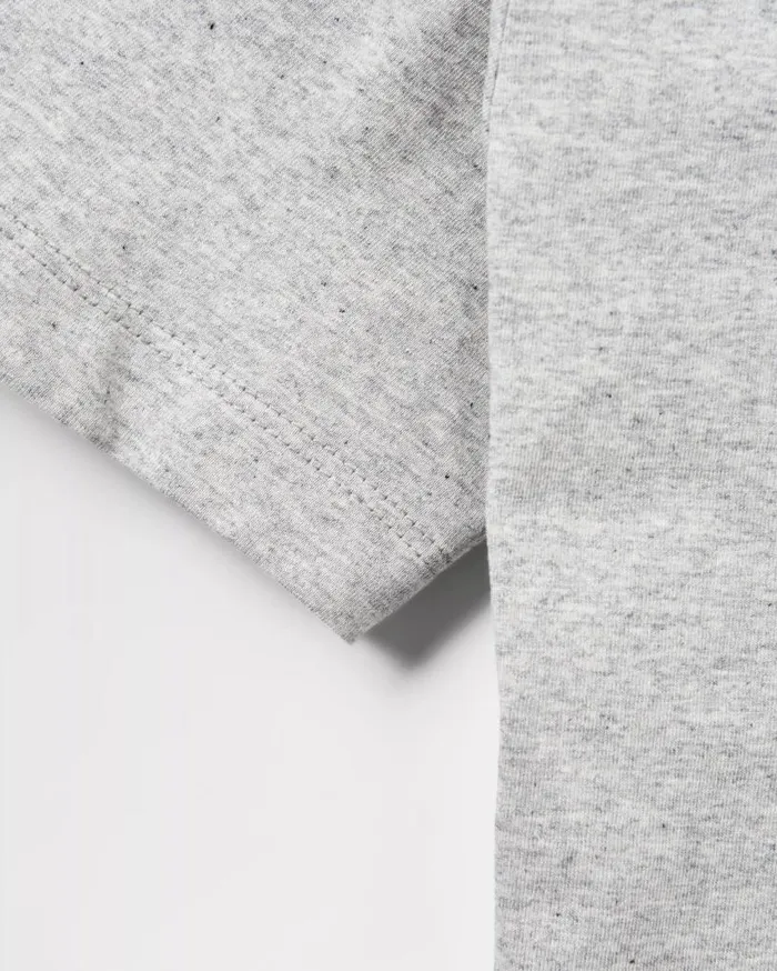 Passenger Clothing Yuca Recycled Relaxed Fit TShirt Grey Marl Men TShirts and Vests
