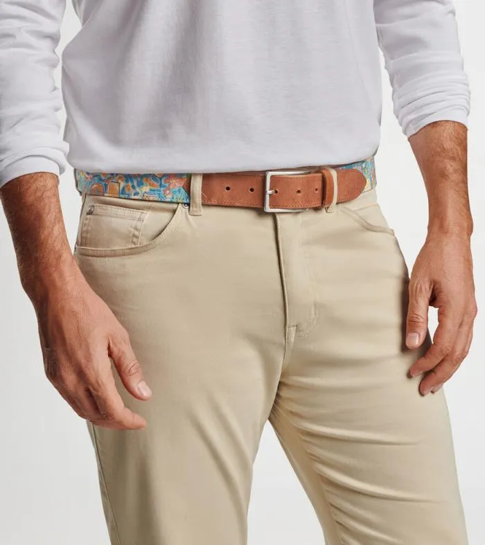 Peter Millar Belts Men Tiki Time Printed Belt