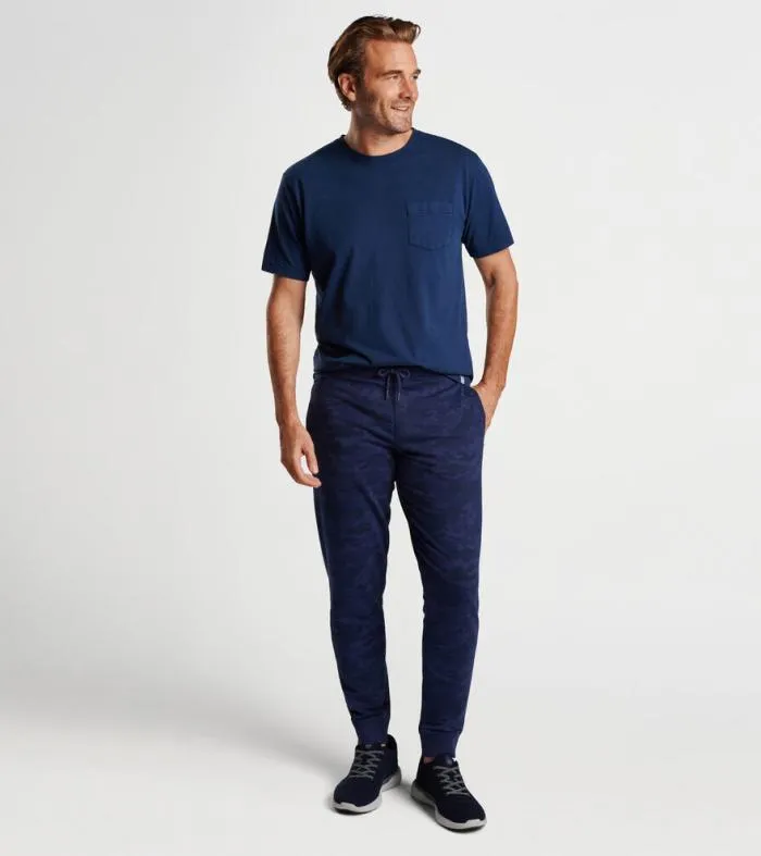 Peter Millar Pants Men Lava Wash Printed Jogger