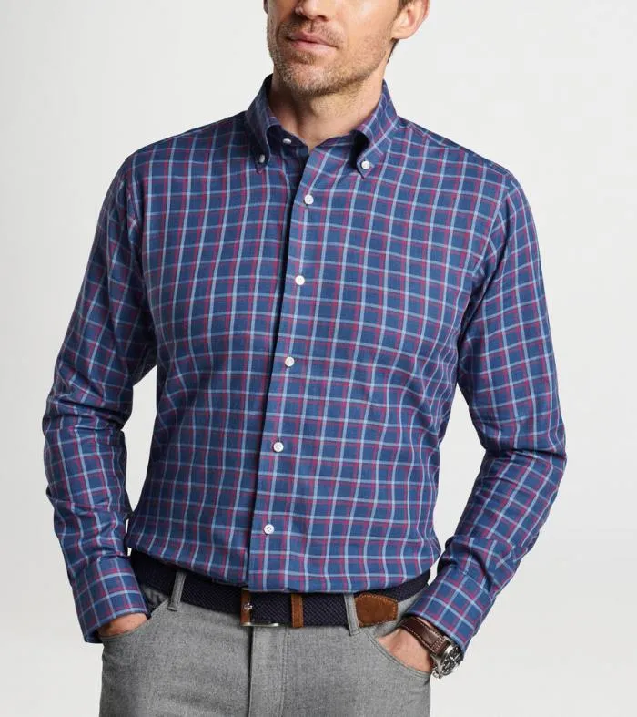 Peter Millar Sport Shirts Men Andre Winter Soft Twill Sport Shirt