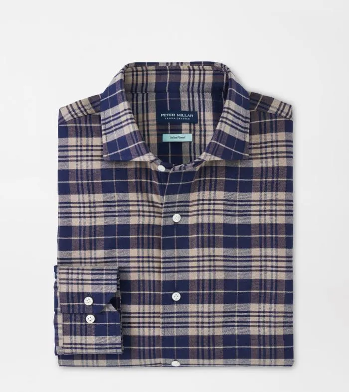 Peter Millar Sport Shirts Men Davol Italian Flannel Sport Shirt