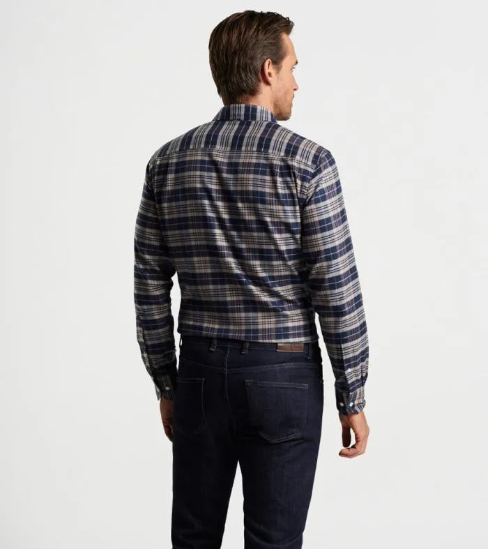Peter Millar Sport Shirts Men Davol Italian Flannel Sport Shirt
