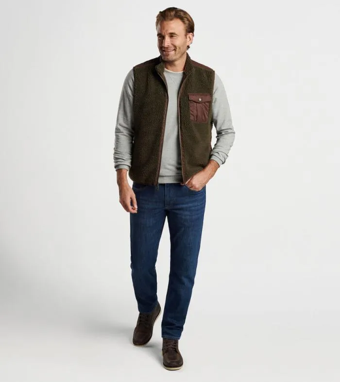 Peter Millar Vests Men Autumn Pile Fleece Vest