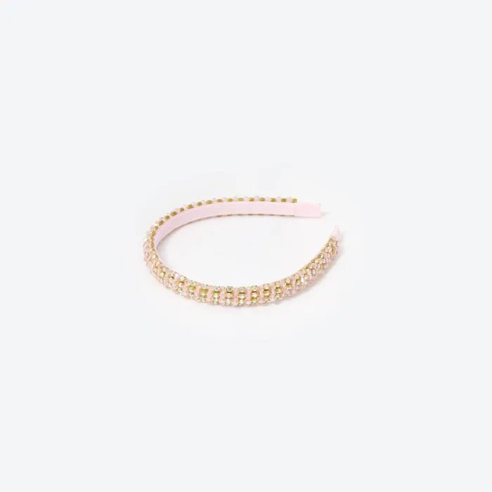 Pink Beaded Headband WomenKids Self Portrait Flower Girl Pink Beaded Headband WomenKids Self Portrait Flower Girl