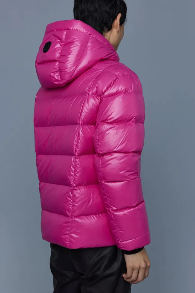 Puffer Men Mackage VICTOR Lustrous Light Down Jacket With Hood For Men Black