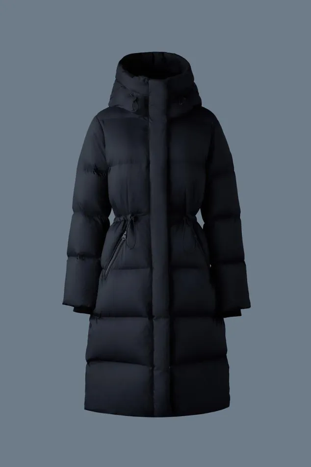 Puffers Women Mackage ISHANISW Softwash Long Down Coat With Hood Trench Puffers Women Mackage ISHANISW Softwash Long Down Coat With Hood Trench