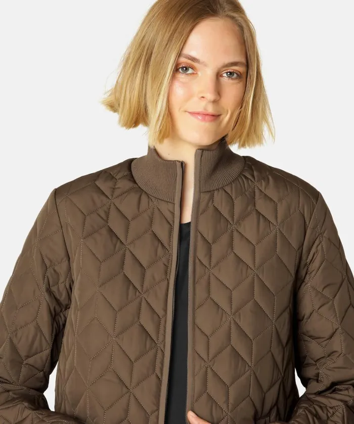 Quilt Jacket 8211 Cub Brown Outerwear Ilse Jacobsen All Jackets And Coats Quilt Jacket 8211 Cub Brown Outerwear Ilse Jacobsen All Jackets And Coats
