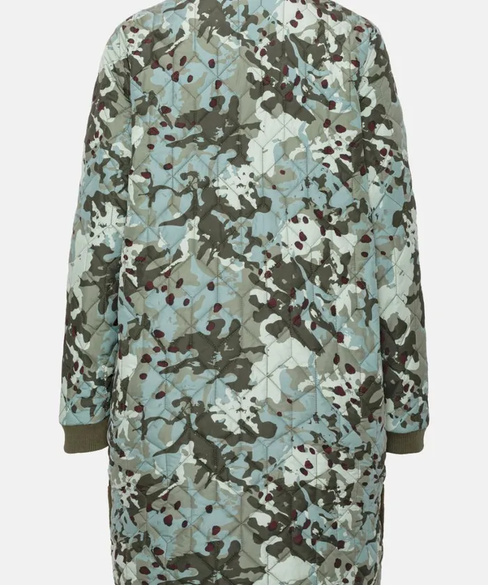 Quilt Jacket 8211 Green Camo Outerwear Ilse Jacobsen All Jackets And Coats Quilt Jacket 8211 Green Camo Outerwear Ilse Jacobsen All Jackets And Coats