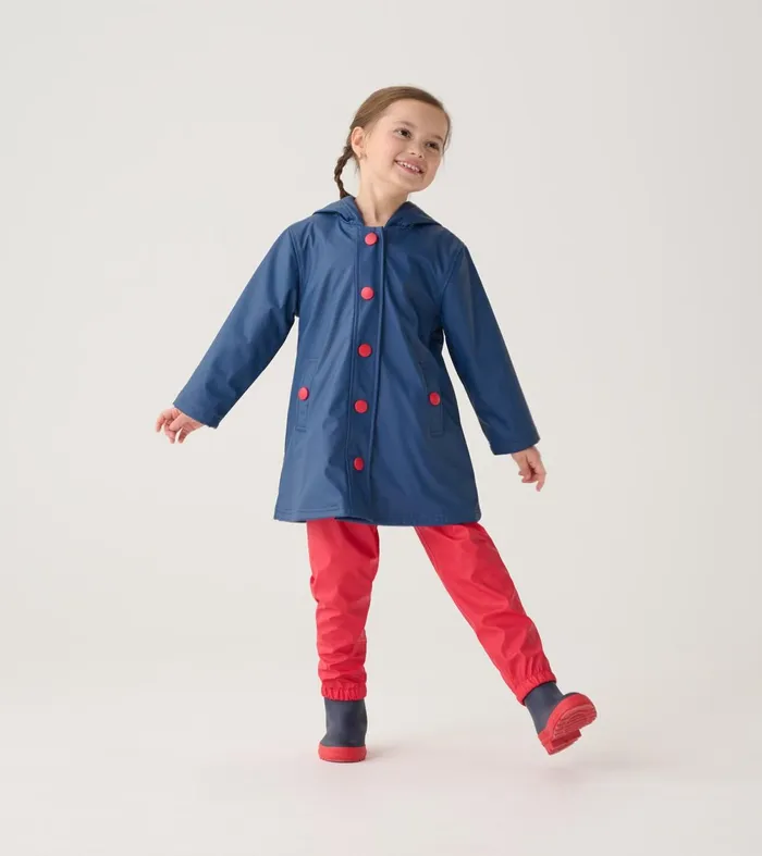 Rainwear GirlsBoys Hatley Red Rain Pants