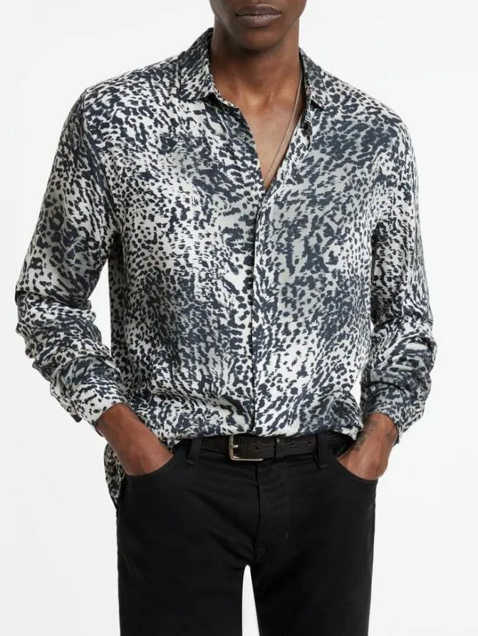 RODNEY SHIRT Blackwhite Clothing John Varvatos Shirts