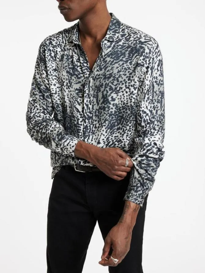 RODNEY SHIRT Blackwhite Clothing John Varvatos Shirts